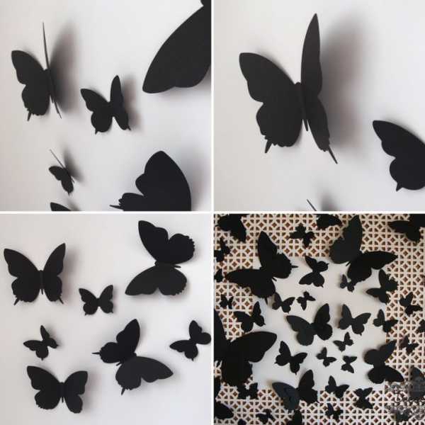 Бабочки украшение на стену